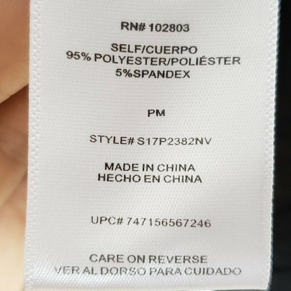 Napa Valley Petite M Ruffled Short Sleeve Shirt - Picture 5 of 5